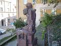 Statue of two women just outside the Old Town wall-1